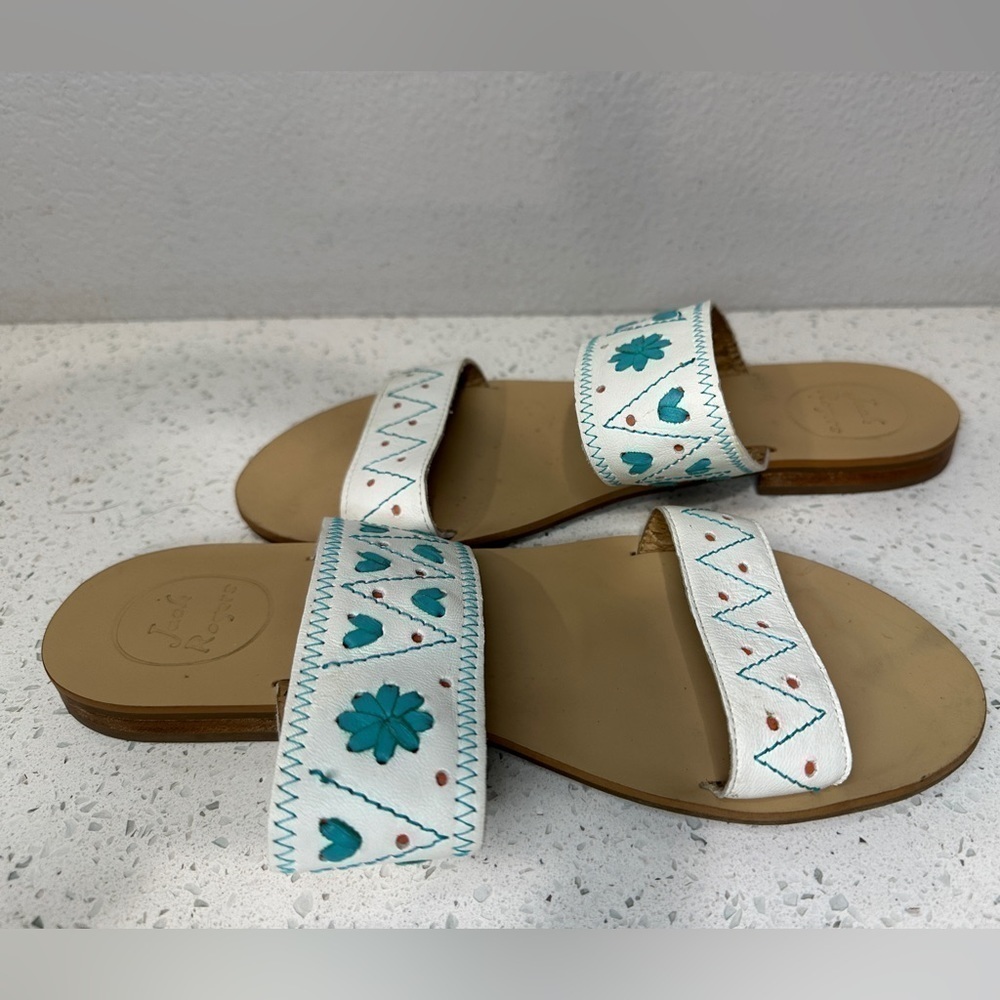 Jack Rogers Adair Floral Sandals Women’s 9.5 - Picture 6 of 10